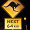 Kanguru Sign @ Grampians National Park