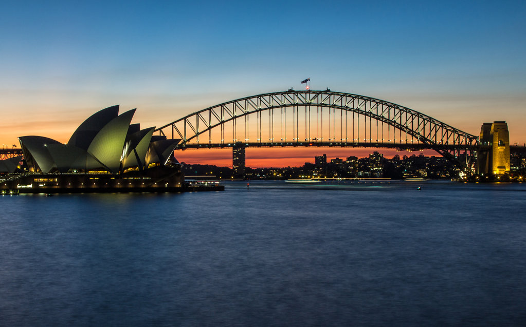 Sunset @ Sydney Opera House & Harbour Bridge