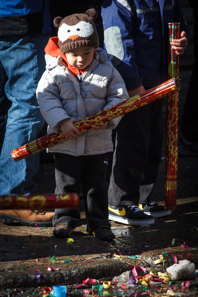 Little Boy @ Chinese New Year, New York