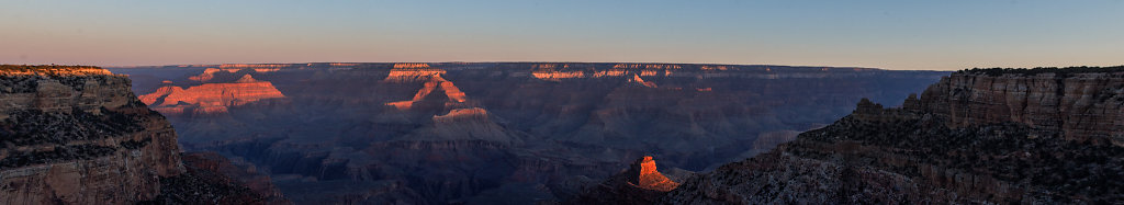 Sunrise Panorama, Grand Canyon National Park