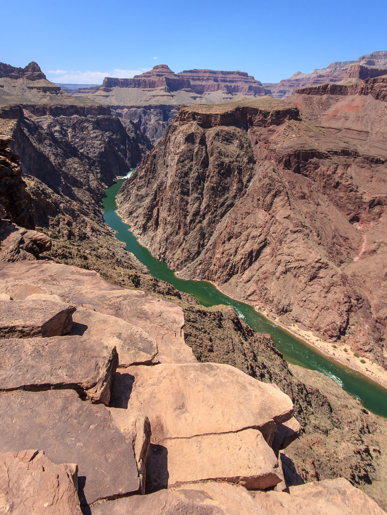 Colorado River @ Bright Angel Trail, Grand Canyon National Park